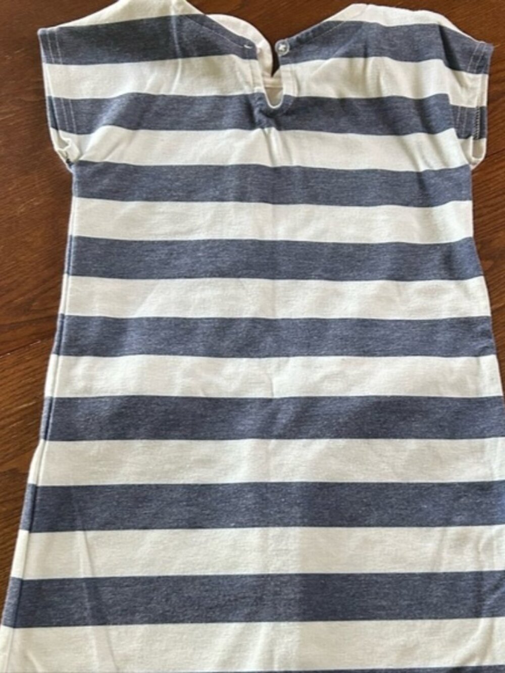 Hello Kitty by sanrio girls White and Blue striped Size 4t